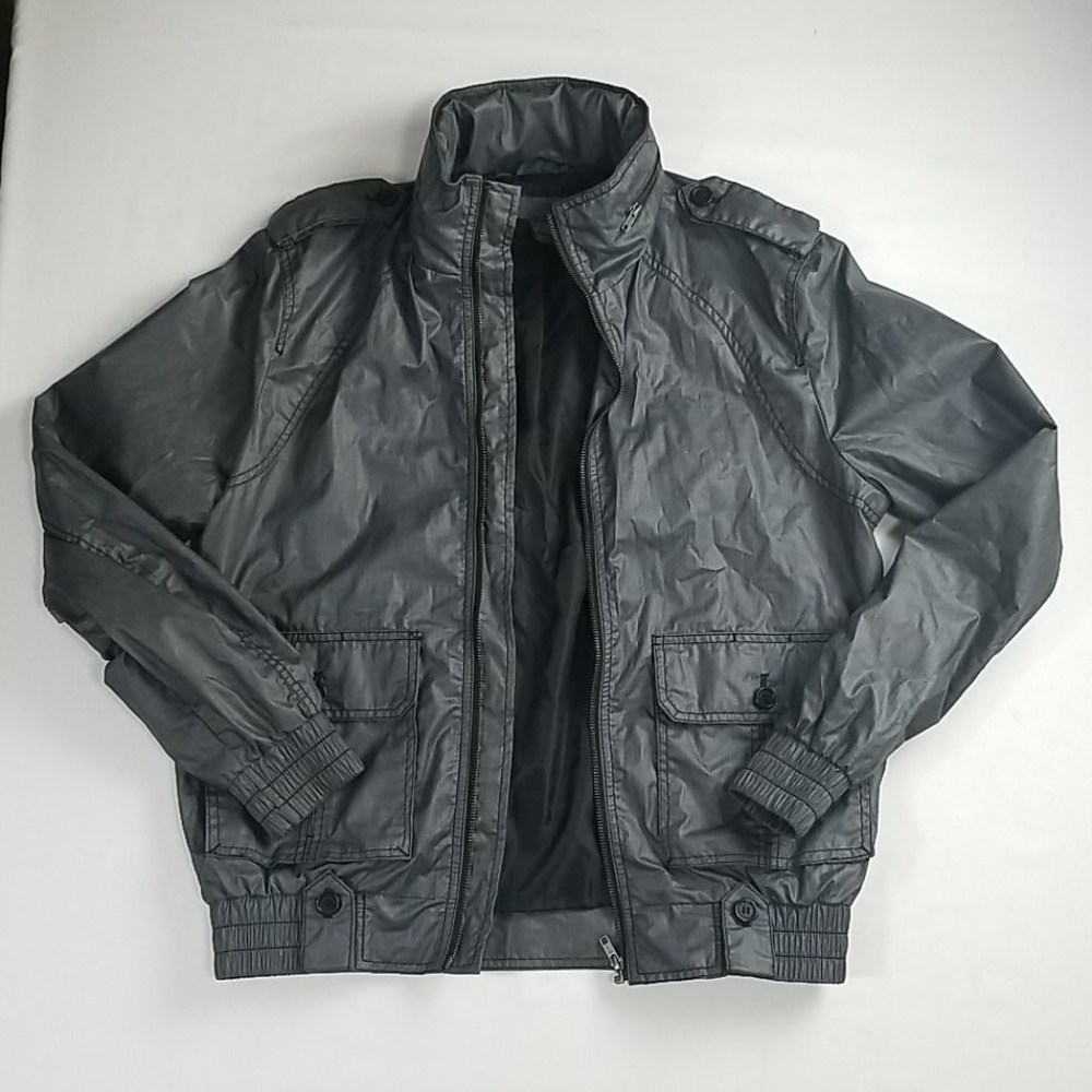 H&M Charcoal windbreaker
